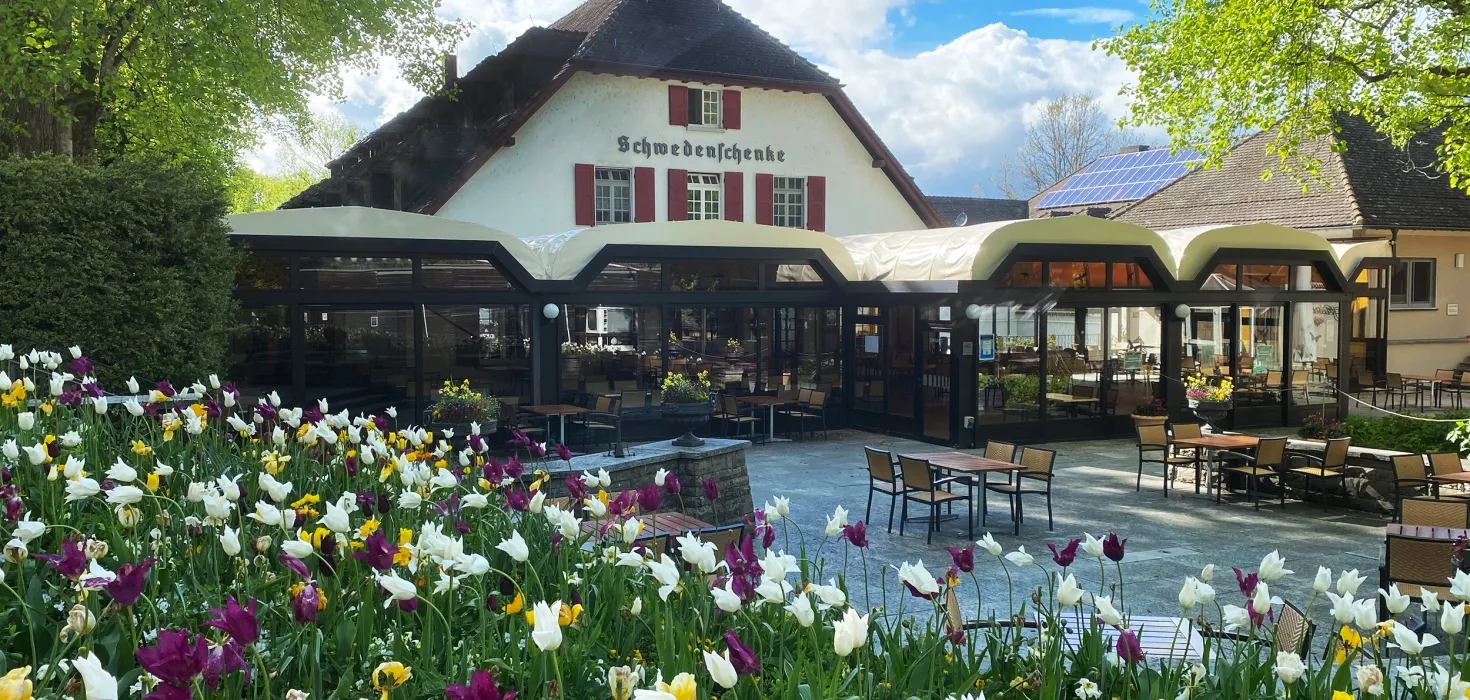 Schwedenschenke auf der Insel Mainau