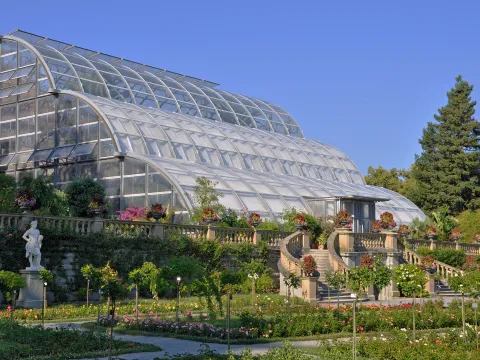 Palmenhaus auf der Insel Mainau
