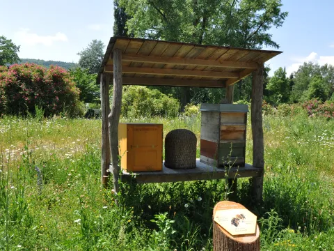 Der Insektengarten ist Teil des Nachhaltigkeitparcours auf der Insel Mainau