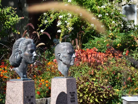 Sonja und Lennart Bernadotte Platz auf der Insel Mainau