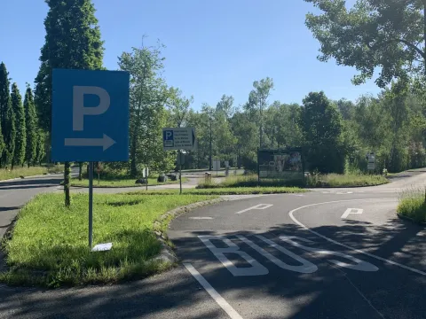 Parken auf der Insel Mainau