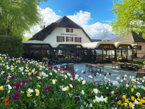 Schwedenschenke auf der Insel Mainau
