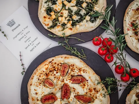 Verschiedene Dinnele-Variationen