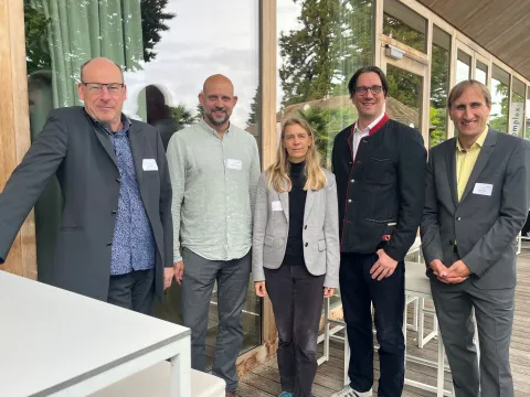 Die fünf Veranstalter der Veranstaltung Energiesysteme im Wandel